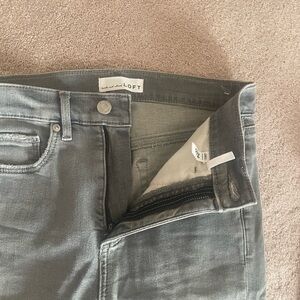 LOFT Charcoal skinny